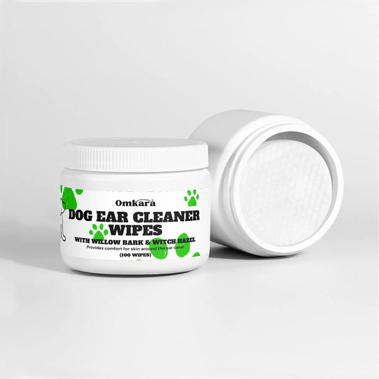 Dog Ear Cleaner Wipes OMKARA